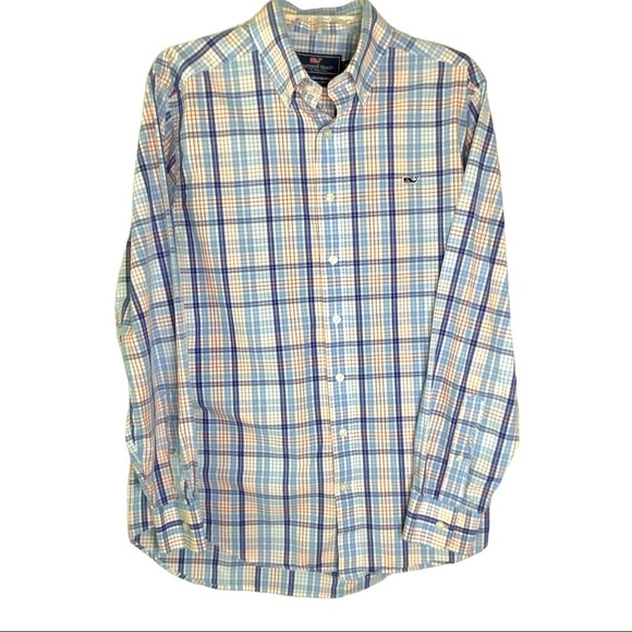3/$30 Vineyard Vines men’s slim fit shirt size M - Picture 1 of 7